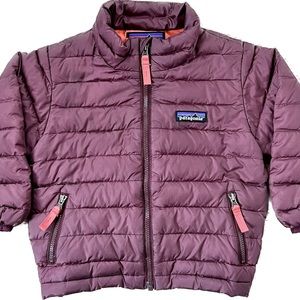 Maroon Patagonia jacket size 2T